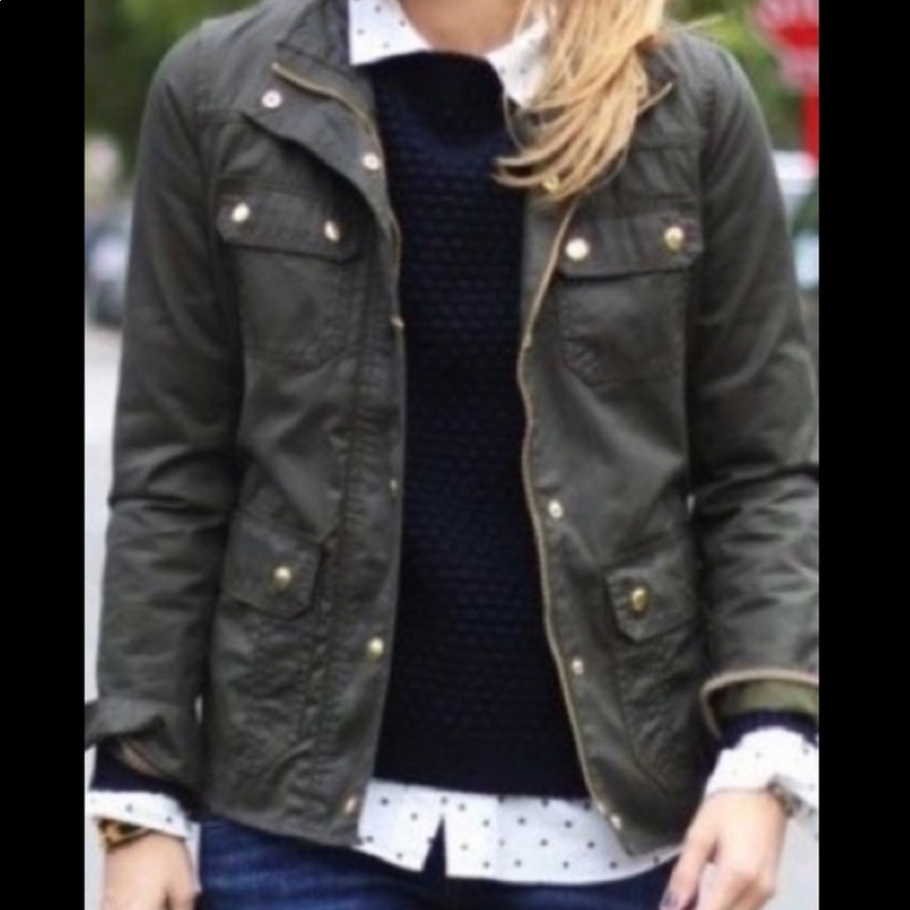 J. Crew Relaxed Boyfriend Field Jacket size Small